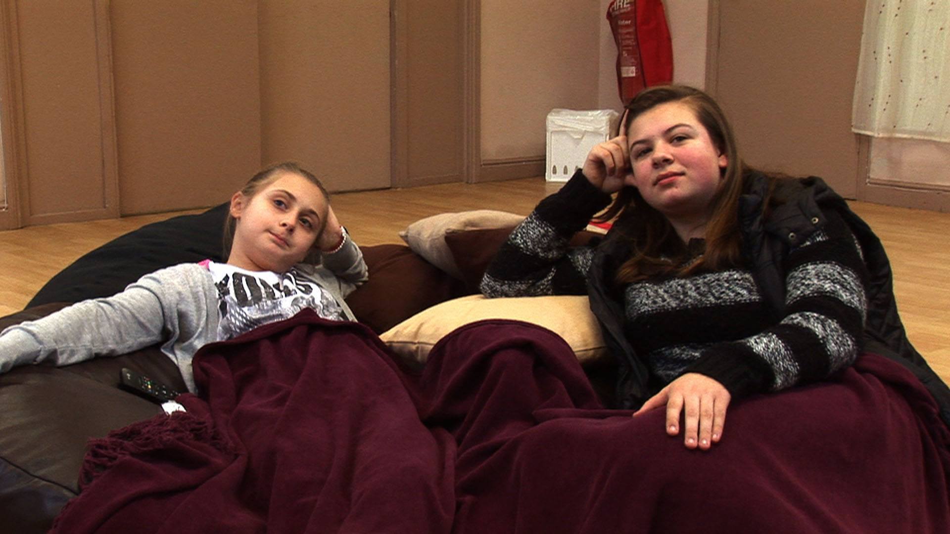 Decorating Disaster Lola her mate relaxing